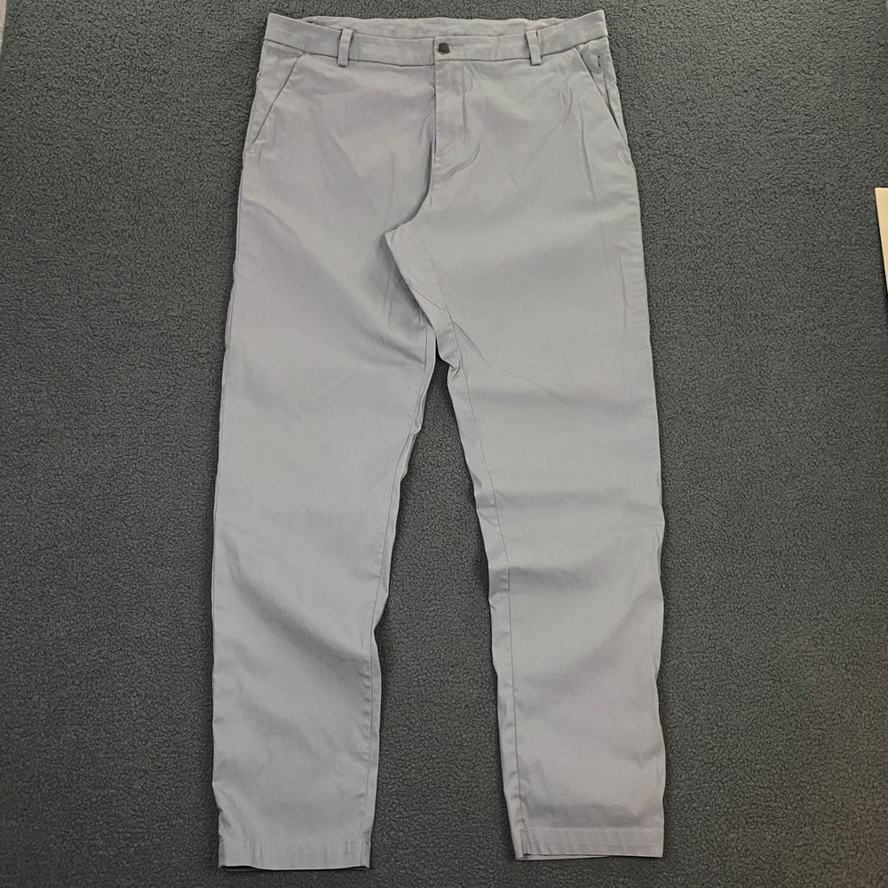 Lululemon Commission Pant size 36x34 Slim Fit Swift Cotton Chino Gray